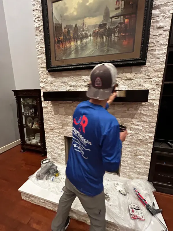 Carpentry & fireplaces: Real project by Joseph Rosas Remodeling