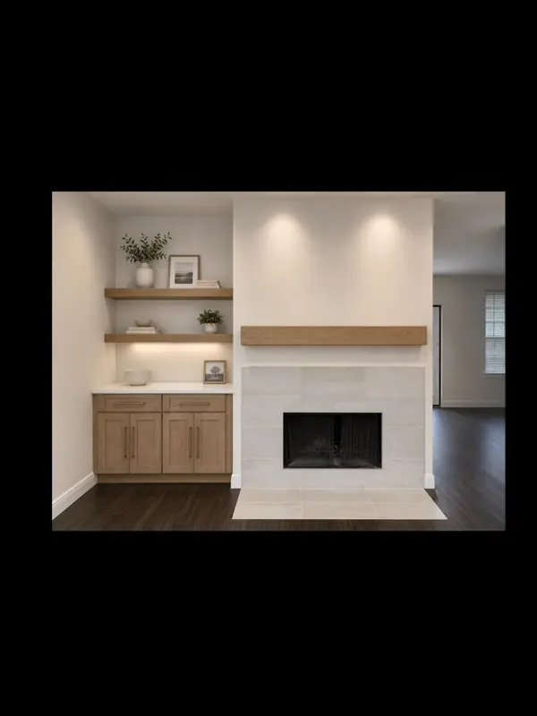 Carpentry & fireplaces: Real project by Joseph Rosas Remodeling